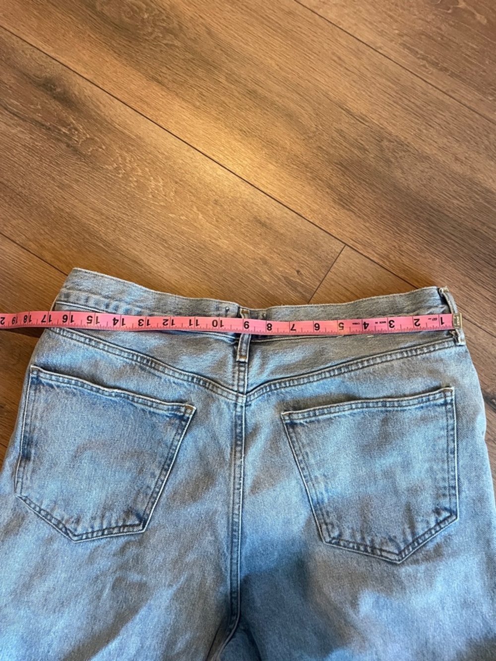 AGOLDE Dame High Rise Wide Leg Jeans- size 32 - Picture 8 of 9